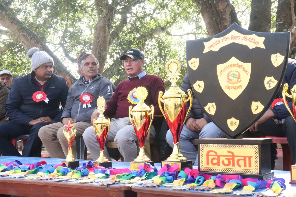 लगातार चौथौ पटक राष्ट्रपति रनिङ्गशिल्डमा कब्जा जमाउन सफल घ्याम्पा गड्याम्रे